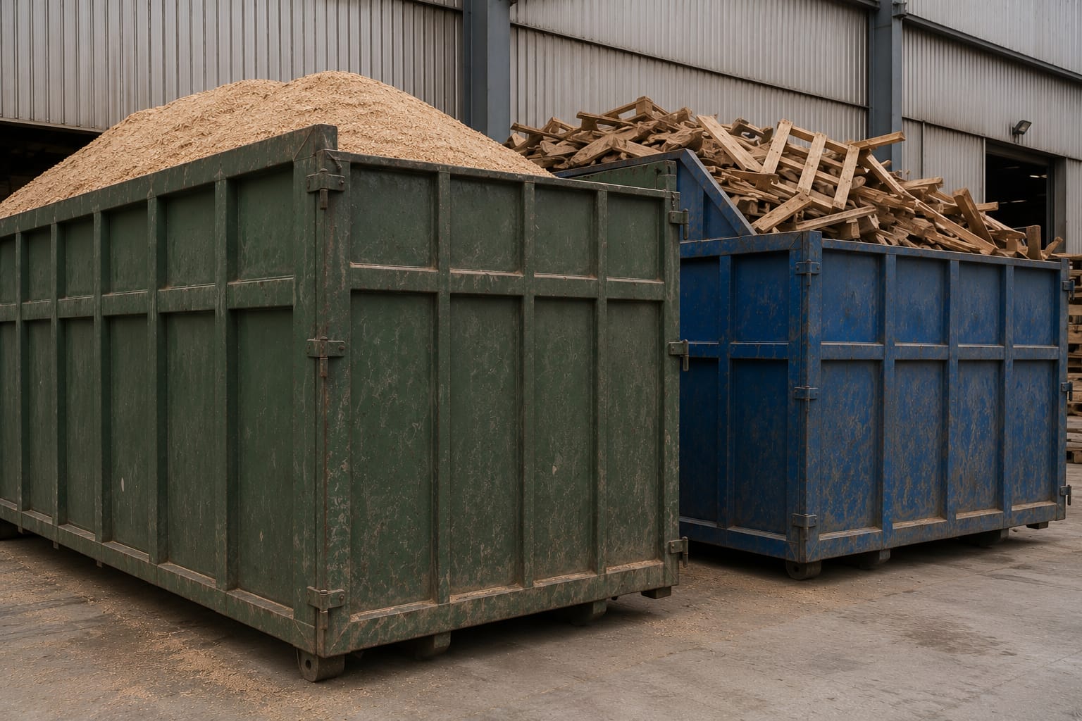 Reciclaje y recuperación de palets